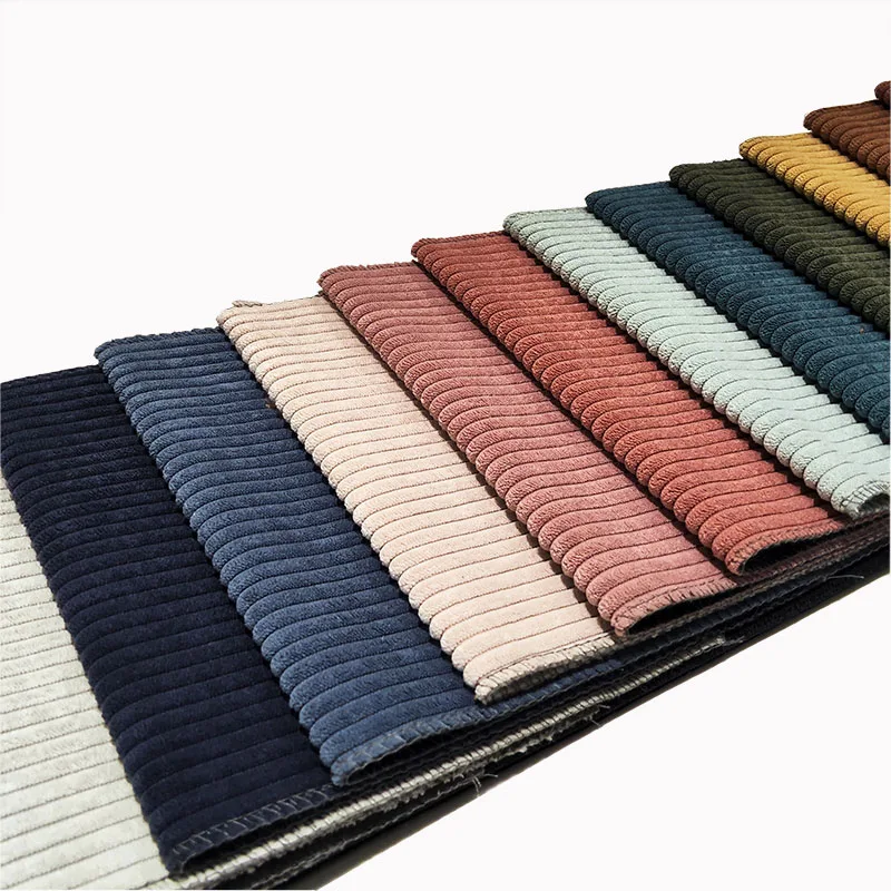 Nordic Simple Modern Fabric Sofa Cream Arabic Upholstery Chenille Fabric For Winter