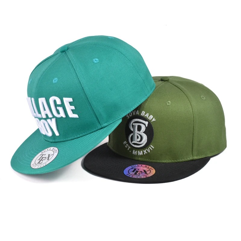 High Quality gorras snapback custom 3d embroidery logo fashion snapback cap 6panel hip hop flat brim snapback hats