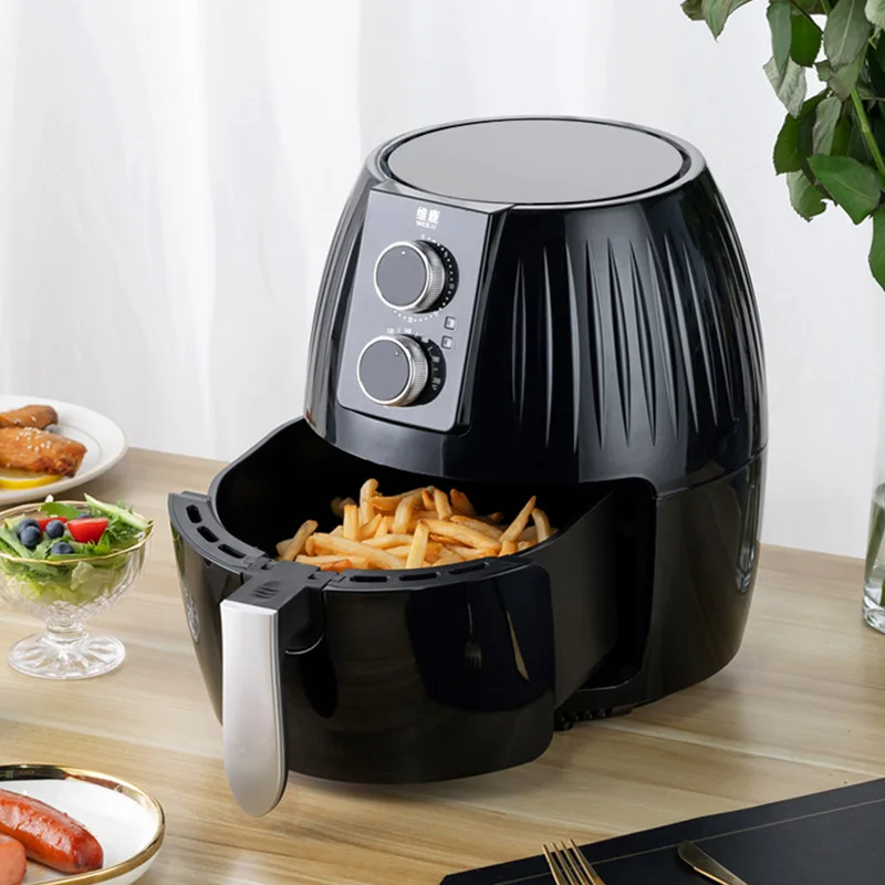 Factory  Air Fryers 4.5l Electric Deep Fryers Amazon Hot Silver Crest Airfryer No-oiL Small Kitchen Appliance