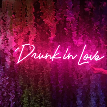 Manufacturer Dropshipping No Moq Fast Delivery Neon Letter Custom Acrylic Led Neon Sign