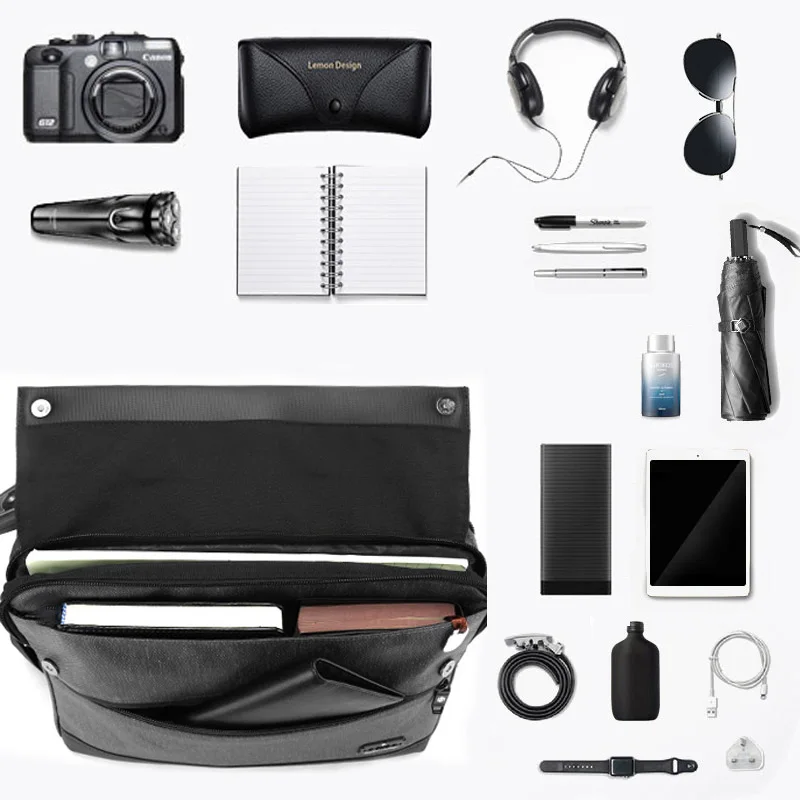 Smart Tas Pria Bolsas De Mensajero arctic hunter Shoulder Bag Men Crossbody Shoulder Bag Mini Crossbody Bag