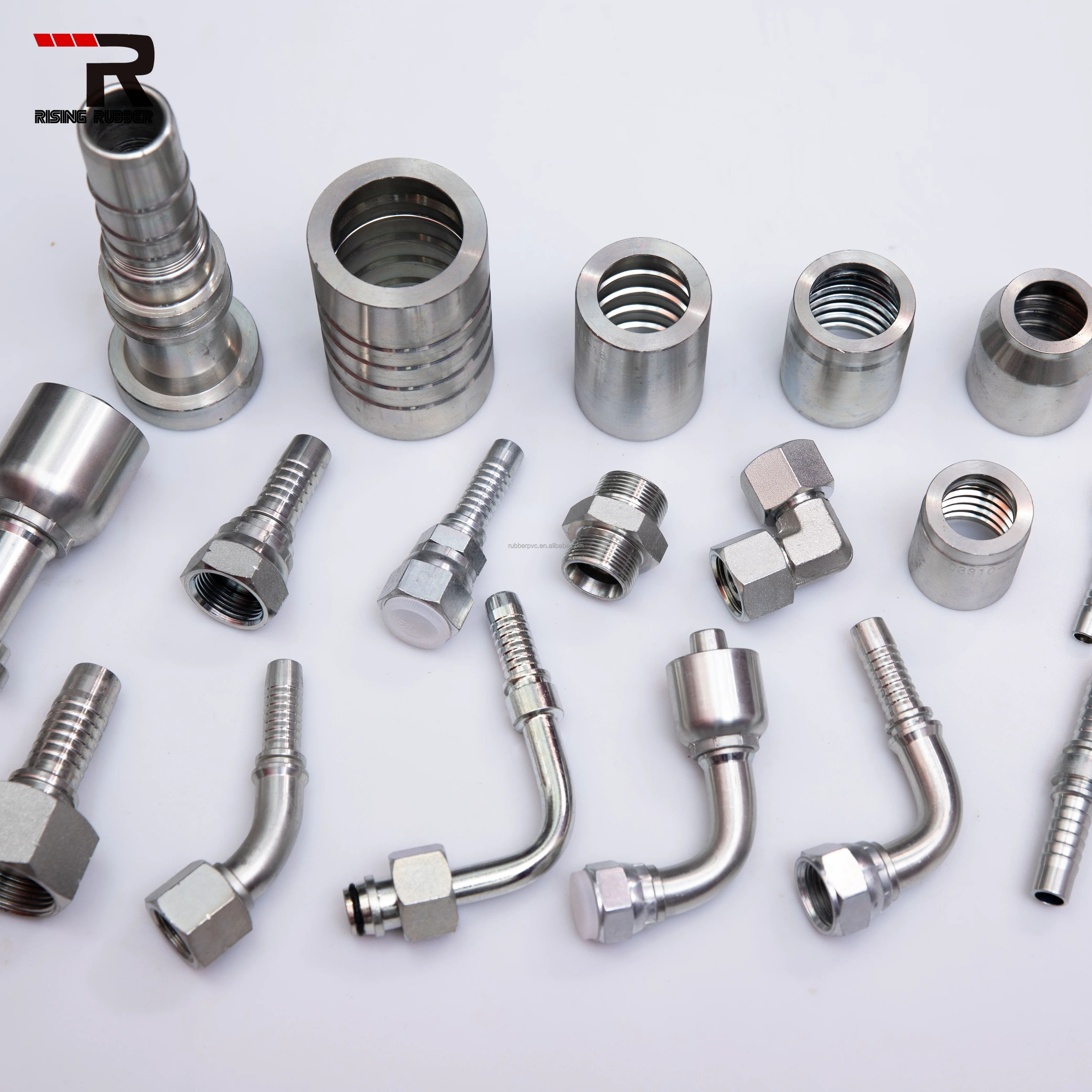 High Pressure Hydraulic Pipe Fittings New Ferrule Connectors for Crimping in Hydraulic Systems