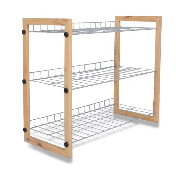 High quality wooden shoe racks for home