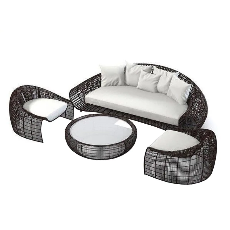 Hotel Garden Sets Villa Resort Garden Sofa Set Outdoor Furniture Set Hotel Patio Outdoor Sofa Garden Outdoor Sofa