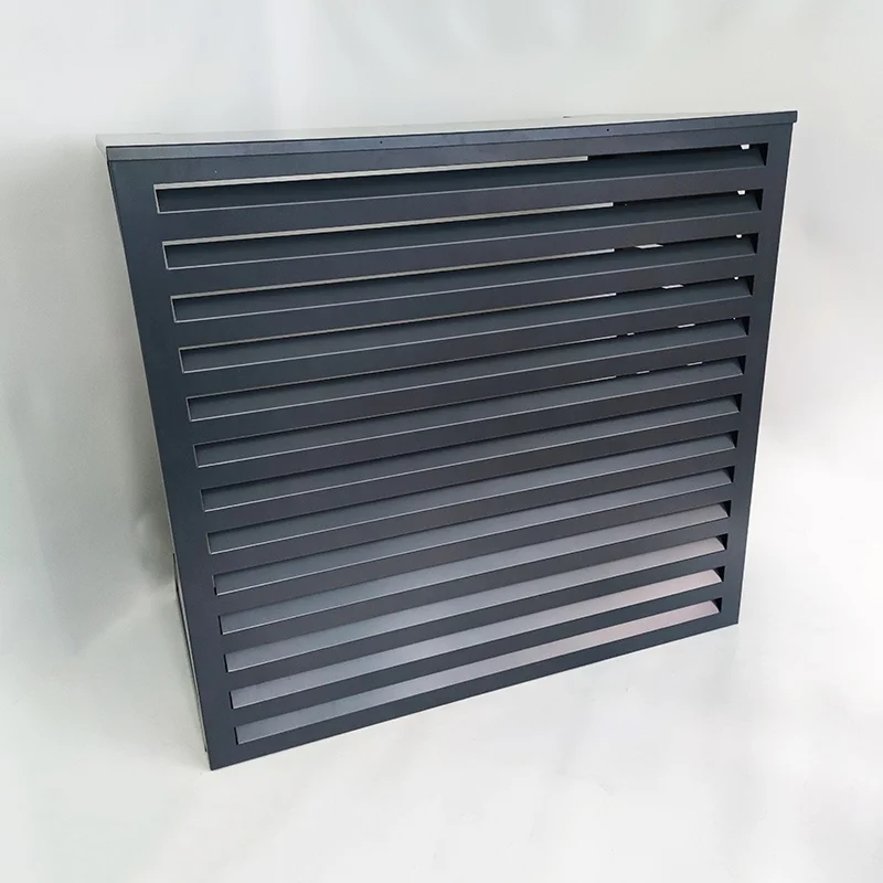 Waterproof ac outdoor cover decorative air conditioner unit cover outside