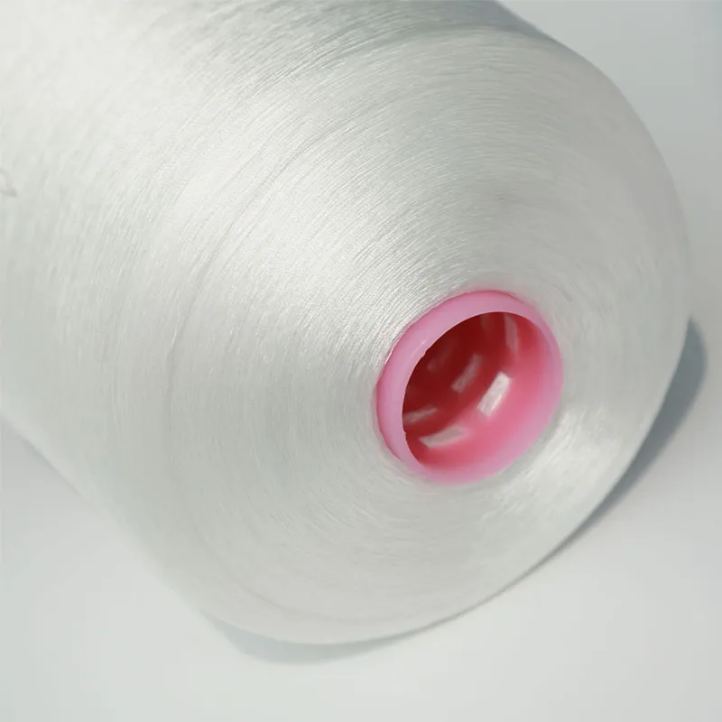 RT18-1 Raw White  viscose rayon thread  120d / 2 viscose rayon embroidery thread