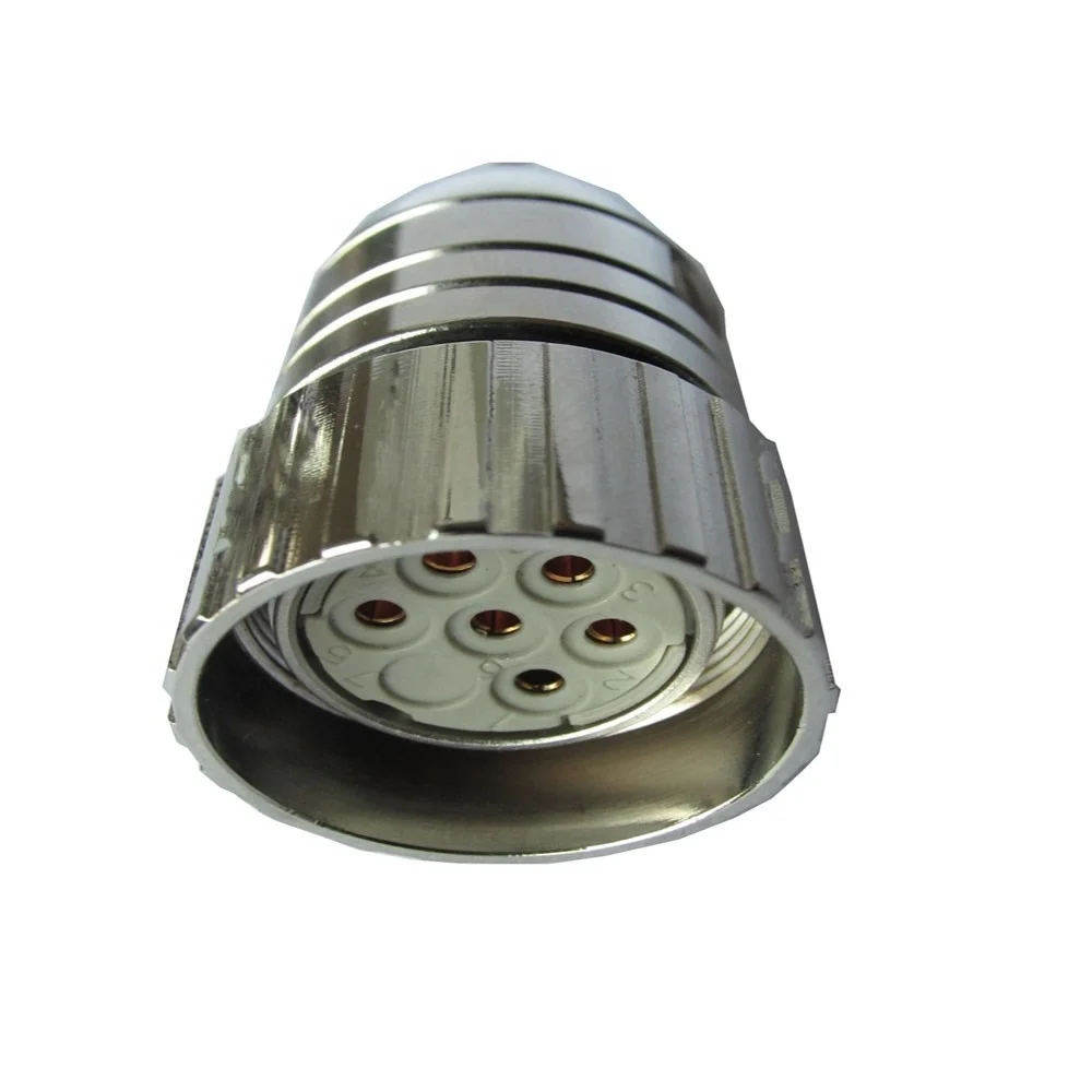 power and signal ip68 m23 circular connector 6pin circular connector