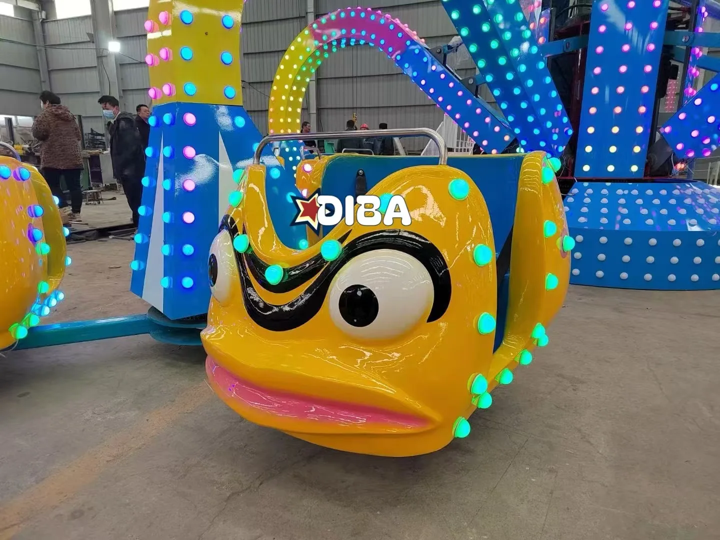 Manufacturer popular Commercial play game carnival rides amusement attraction extreme ride big octopus ride for sale