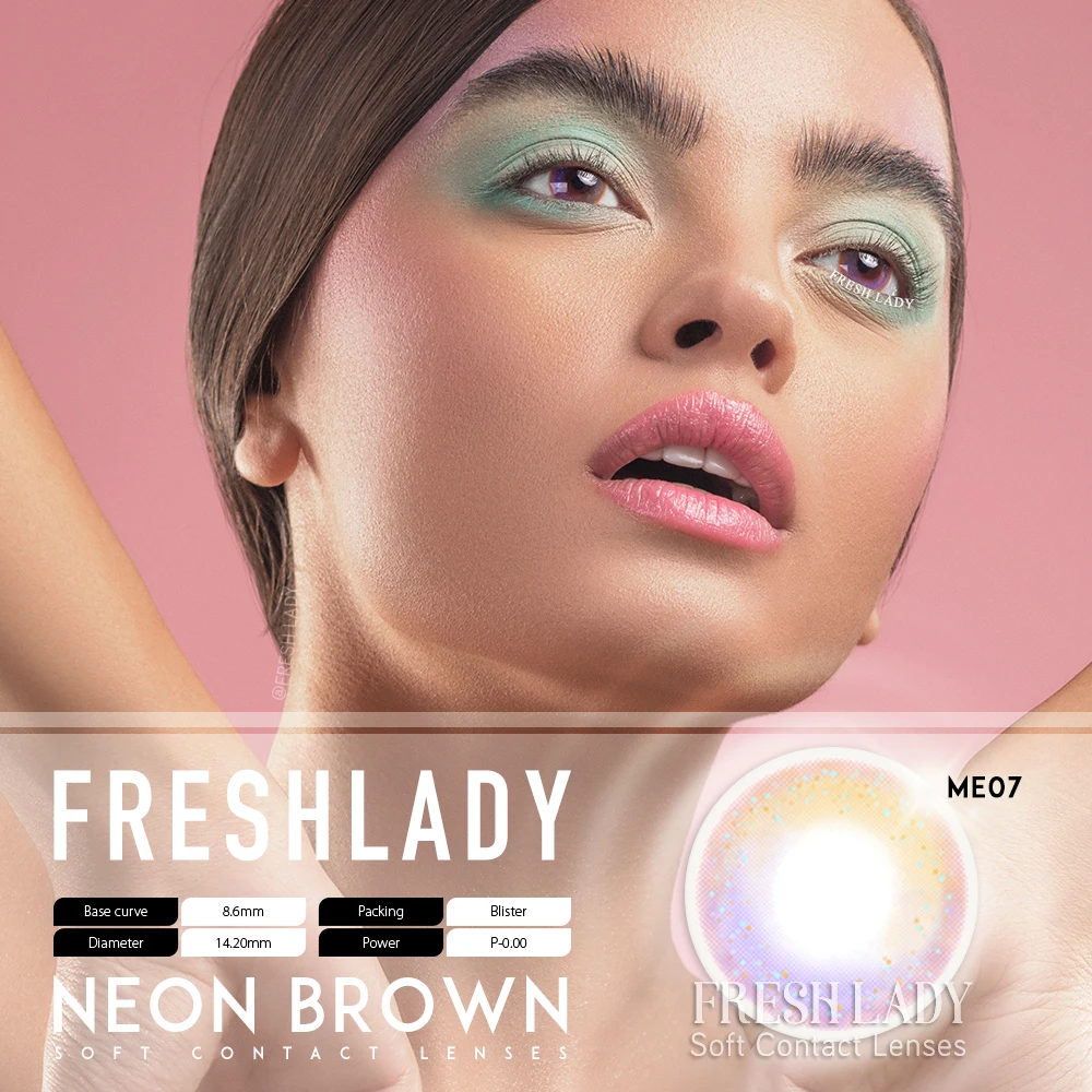 Hot selling Neon series colored eye contact lens  New arrival lenses contact two new colors series Lentes de contacto