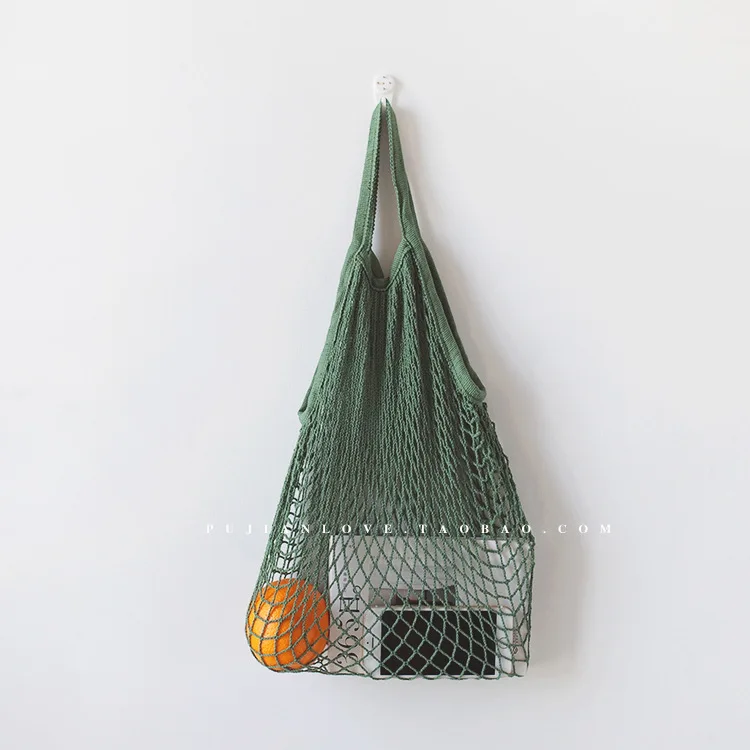 Reusable Produce Eco-Friendly Net Shopping Bag Mesh Vegetable Bag