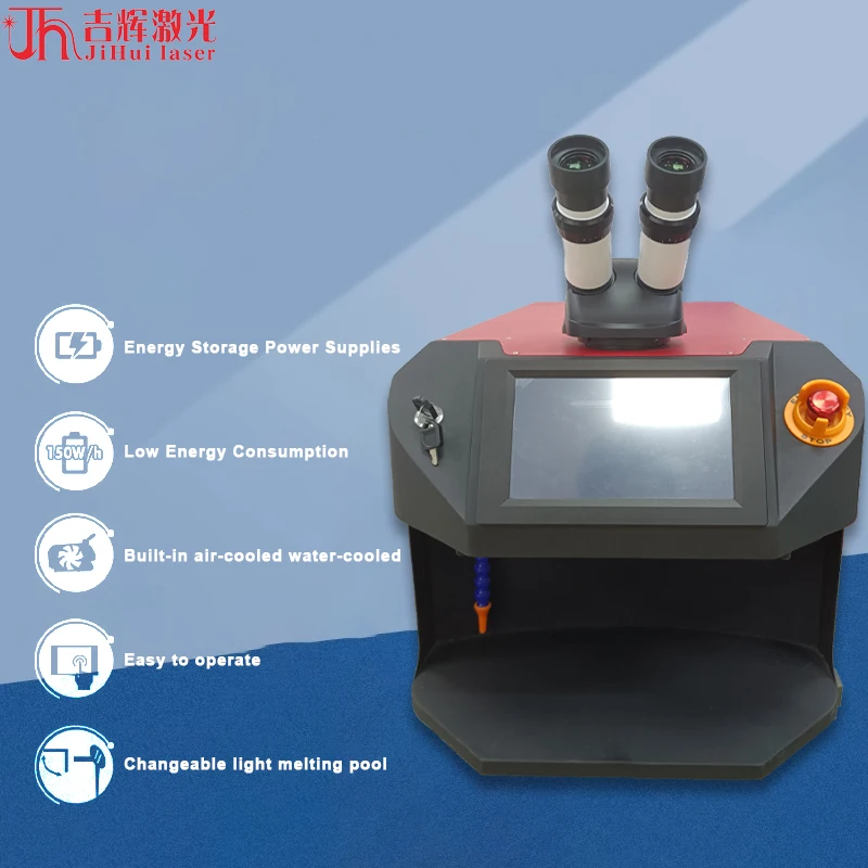 Mini Desktop Jewellery Spot Welder 150W Jewellery Laser Welding Repair Machine for Gold and Silver Jewellery