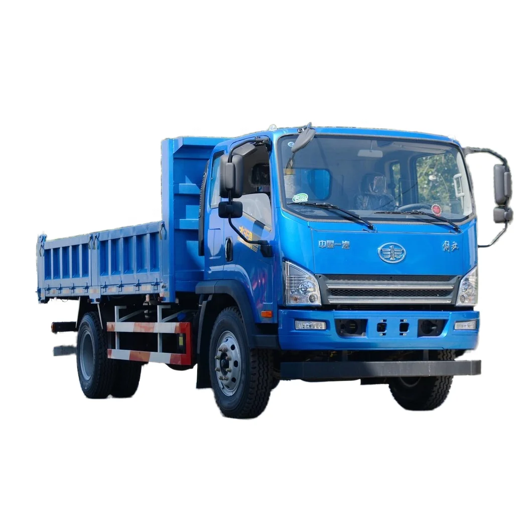 RHD FAW Tiger VH Light Duty 7 Tons Load 4WD Mini Dump Truck 4x4 with Right Steering Wheels