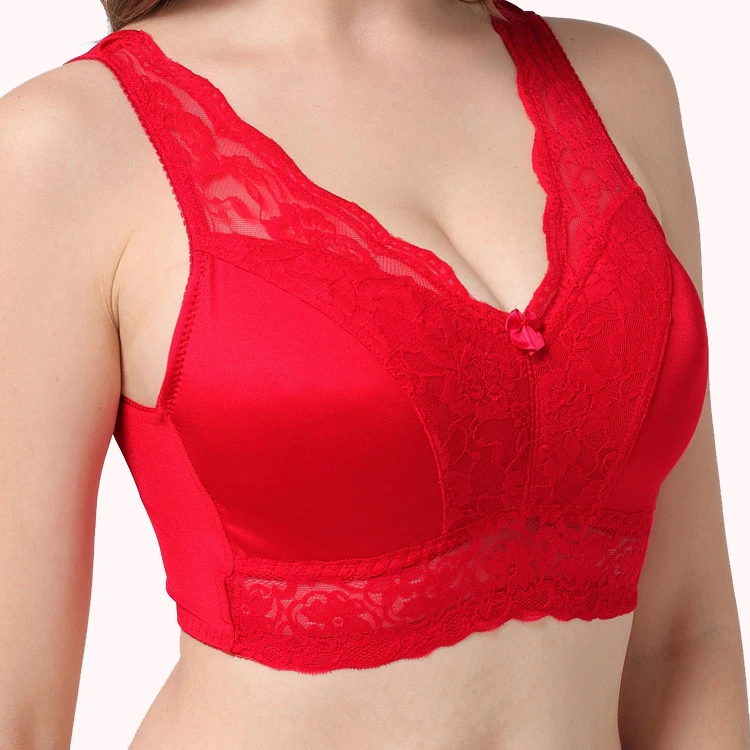 High Quality push up sports light silk unwired sleep bra