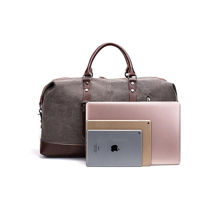 Big Capacity travel canvas duffle spend the night bags luggage travel canvas duffle suitcase