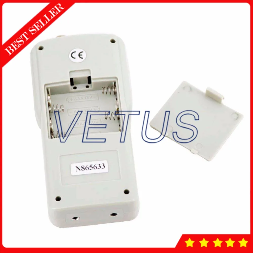 Digital Vibration Meter Tester Analyzer AV-160B with Acceleration Velocity Displacement Tester USB Cable and Software