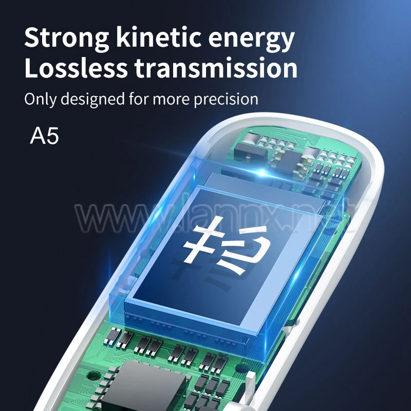 LANNX A5 High Sensitivity Digital Alcohol Detector  Portable Breath Alcohol Tester Breathalyzer Automatic Alcohol Tester