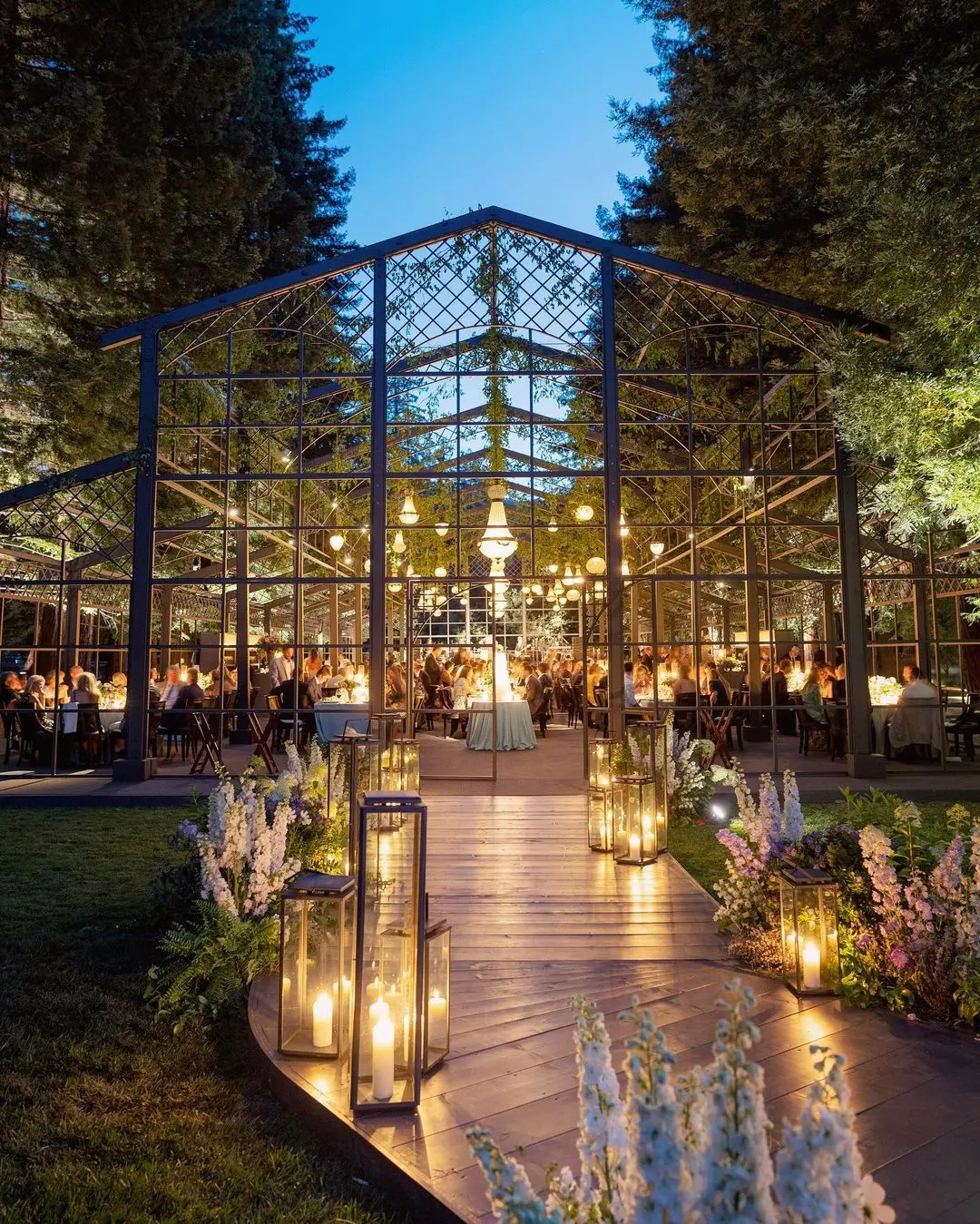 Outdoor Clear Transparent Pvc Glass Luxury Venue Reception Restaurant Church Marquee Wedding Party Frame Tents for Events