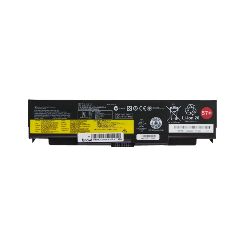 57+ 57++ battery for ThinkPad T440P T540P W540 W541 L440 45N1144 45N1145 45N1146 45N1147 Original battery for Lenovo