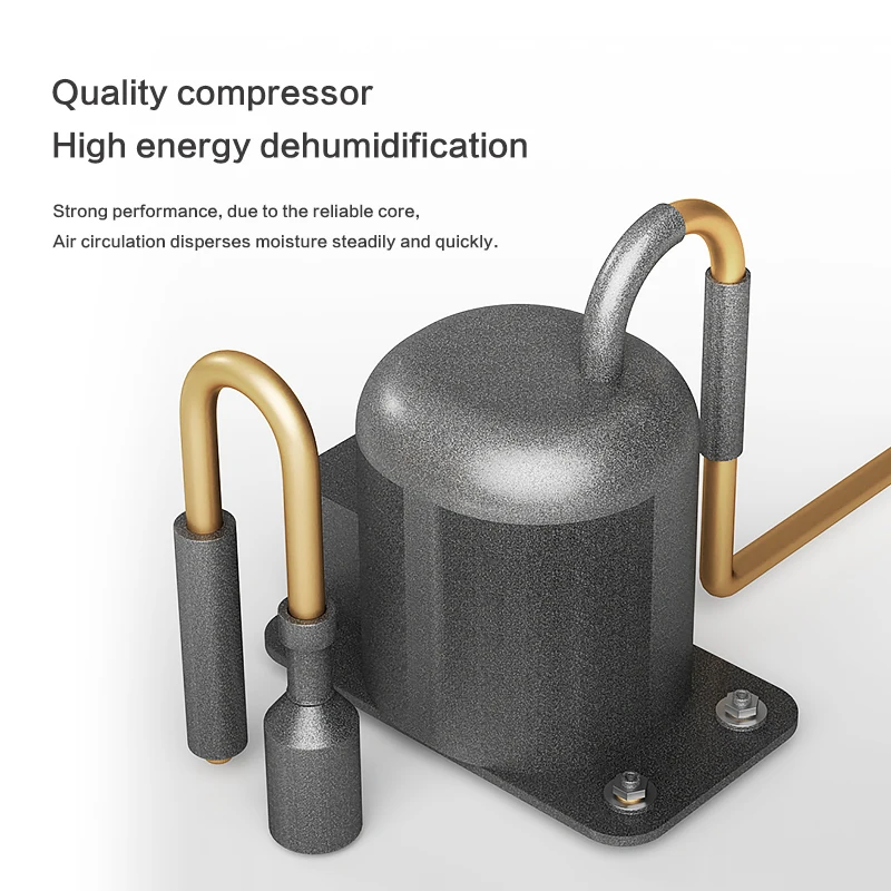 Hot Selling 12L Greenhouse Compressor Desiccant Household Mini Air Closet Room Dehumidifier For Home