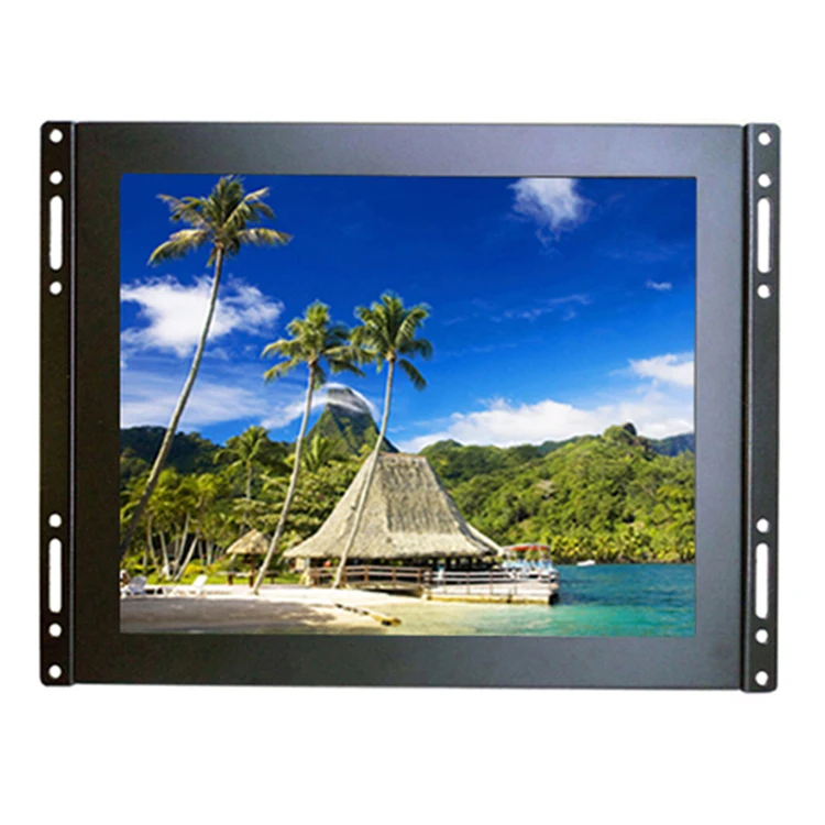 industrial VESA mount/wall mount/embedded 12 inch lcd monitor with rca video input