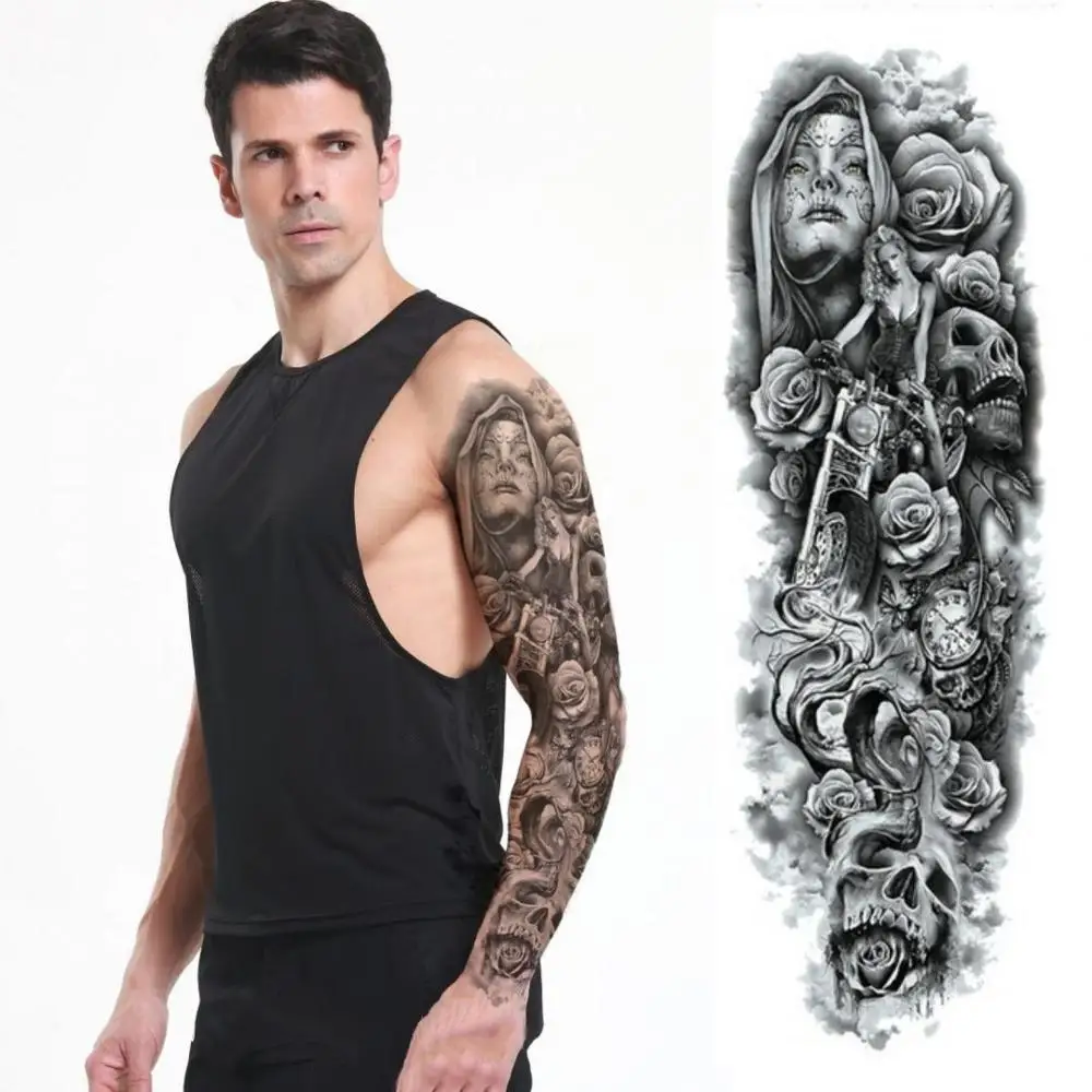 Amazon Hot Sell Cool Arm Sleeve Tattoos Design For Men and Women