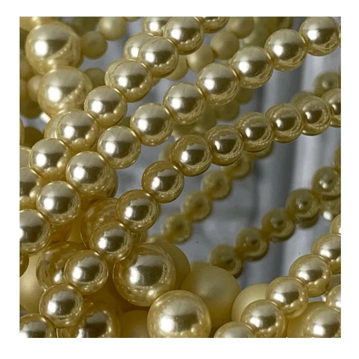 Various Colors Loose Genuine Ornament Plastic Pearls For Jewelry Making