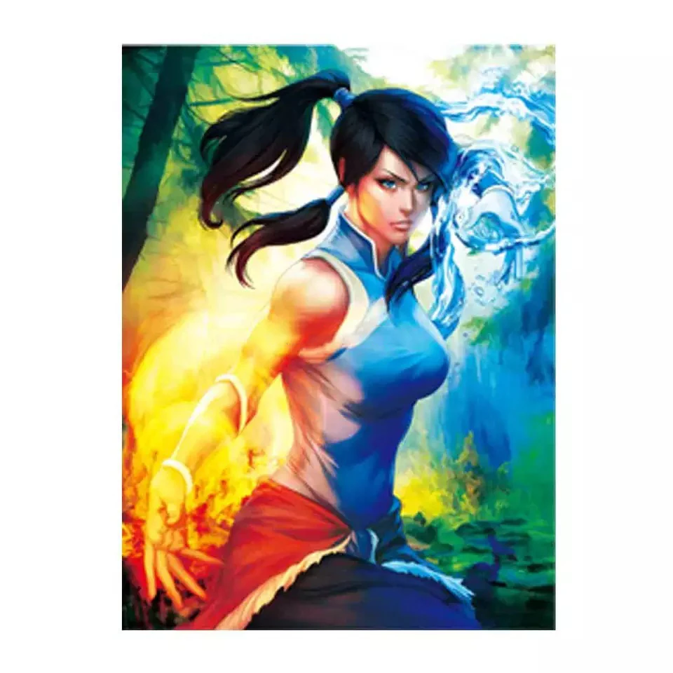 Best Selling Custom Anime Flips Paintings Changing Moving 3D Poster 3D Lenticular Anime Motion Poster For Home Wall Decors