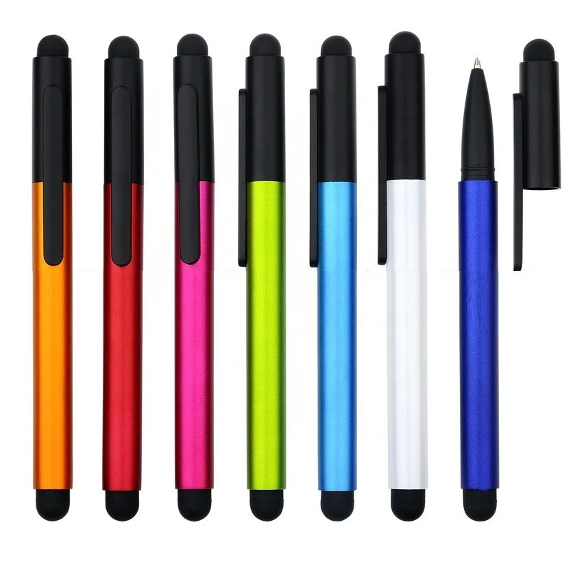 wholesale promotional items touch screen 4 In 1 Multifunction Stylus pen pencil Phone stand Holder QR Code gel pens with stylus