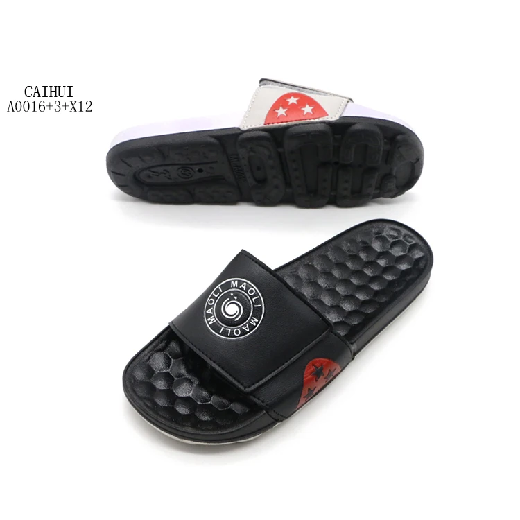 Custom Logo 3d Blank Mens Slides Footwear Sublimation Breathable Men Slide Slippers