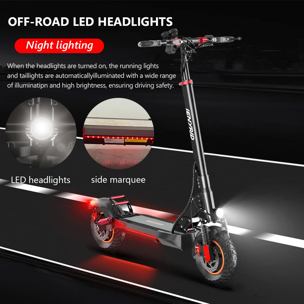 Drop Shipping iENYRID m4 electric scooter 500w 48v foldable fast big wheel scooter electric adult e scooter dropshipping