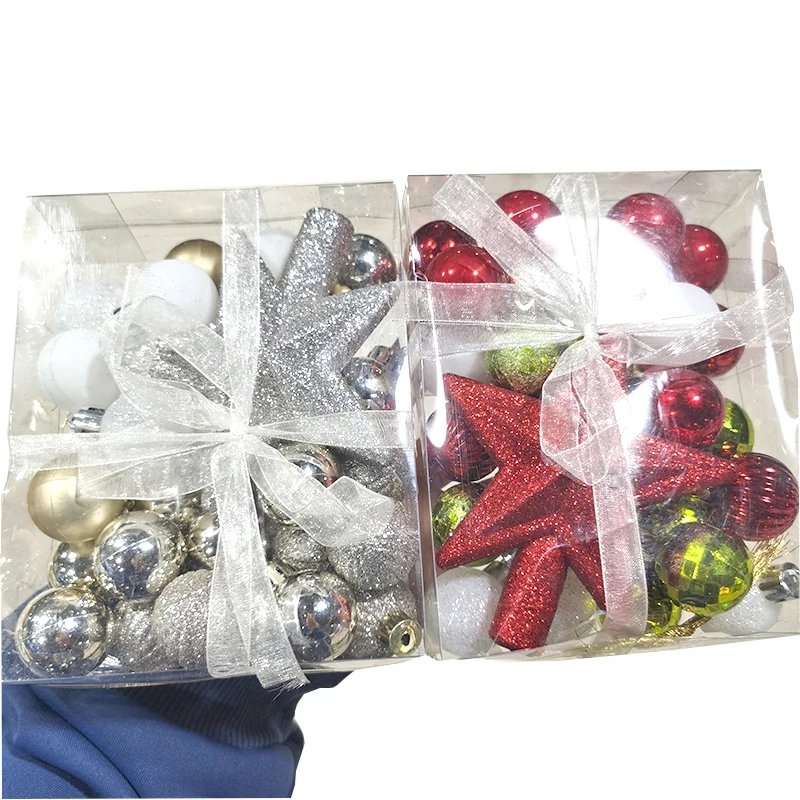 hot-selling ball sphere box christmas tree decorative ball for christmas decorate