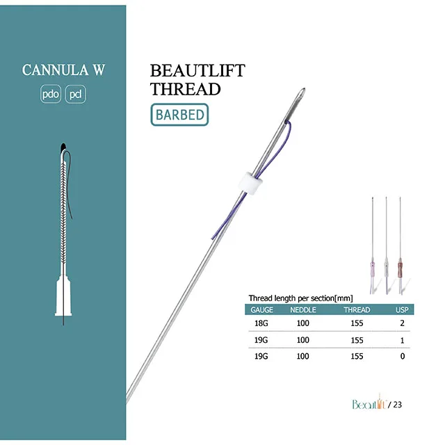 Beautlift Высокое качество 19 г 100 мм L Blunt 4d нить cog pdo лифтинг для лица Корея