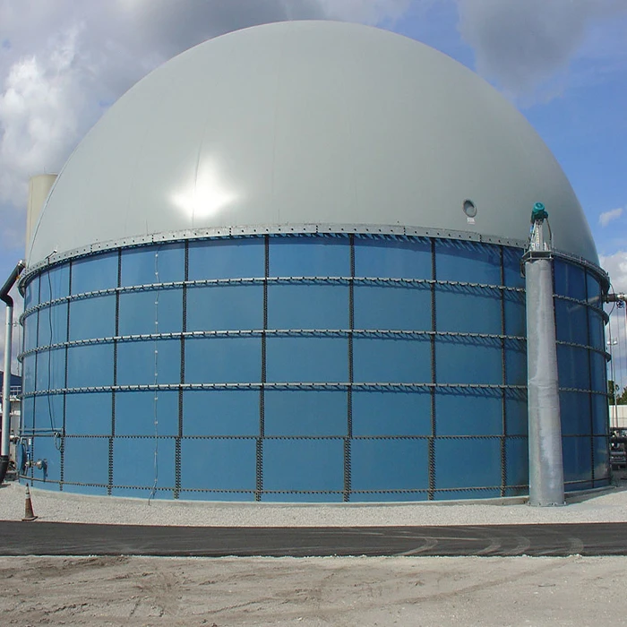 Стекло сплавлено в стальной Болтовой бак биомассы Энергетический проект