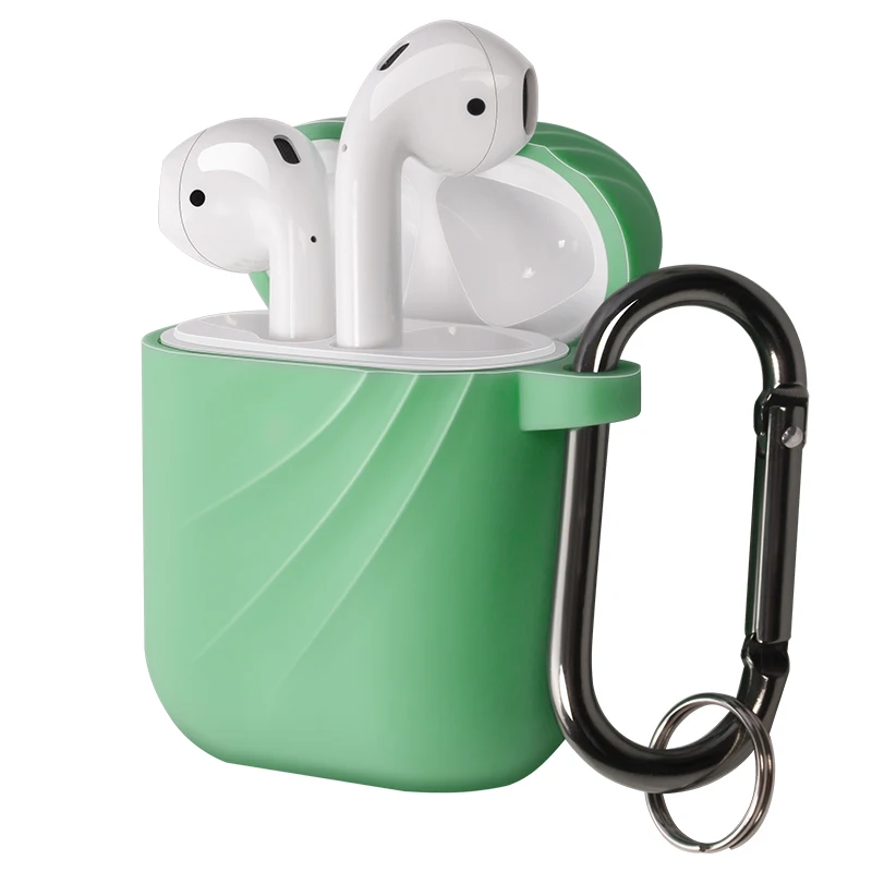 Shenzhen supplier for AirPods case silicone material for earpod case 2mm thin soft earphone case