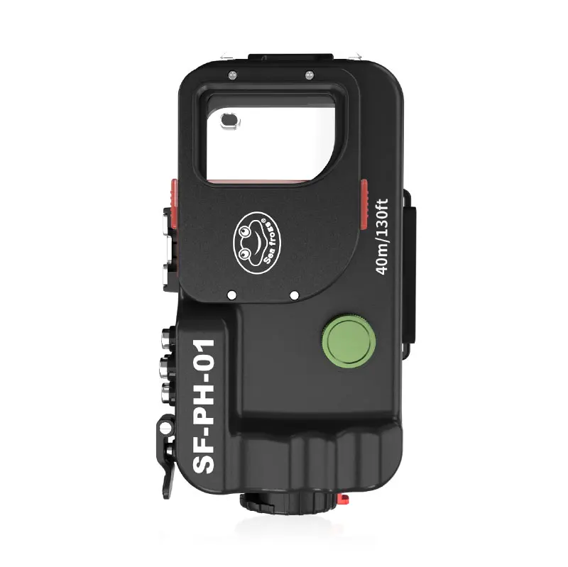 Seafrogs SF-PH-01 Professional 40m/130ft Underwater Phone Housing Waterproof Diving Phone Case for iPhone Samsung etc