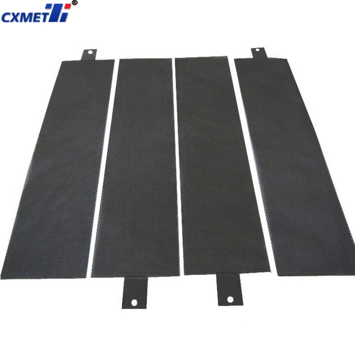 Titanium electrode titanium anode for removing calcium from idustrial wastewater