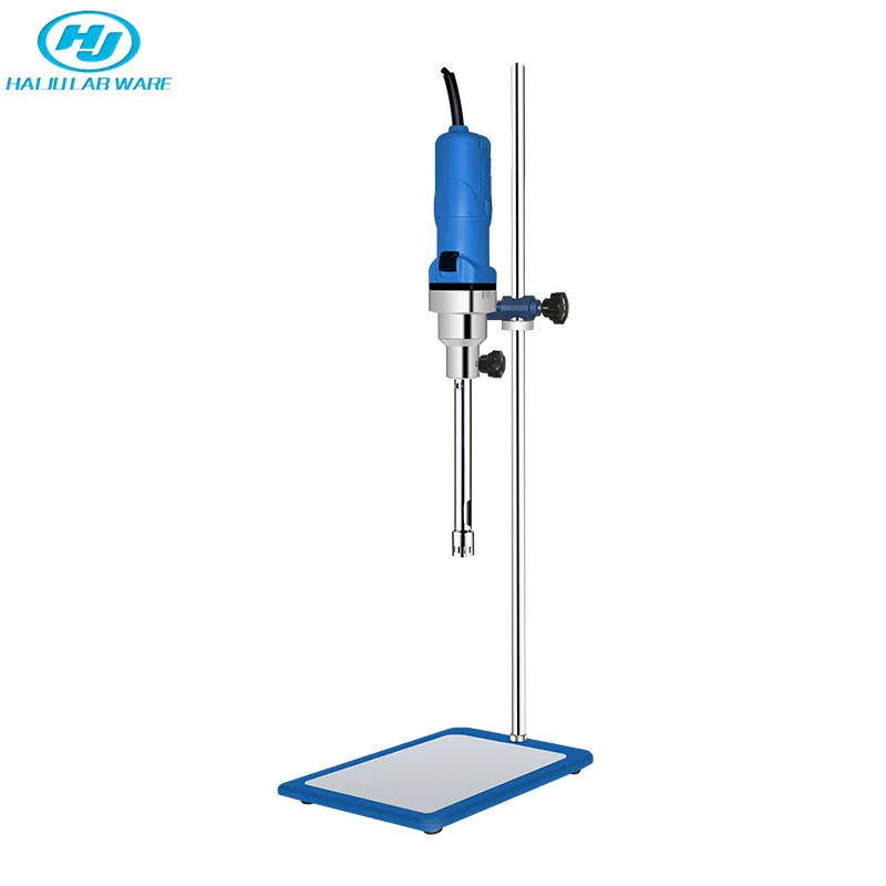 HAIJU LAB Low Capacity 0.2~7000ml High Speed Laboratory Dispersion Homogenizer Emulsion Mixer with different Working heads
