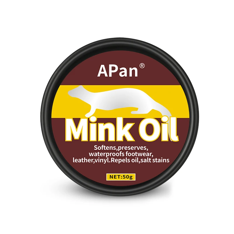leather wax Leather Salve conditioner Mink oil restores dry leather goods