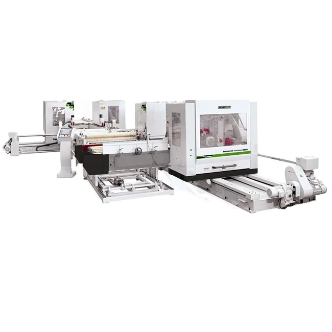 8 head Double End Tenoner machine series D80 double tenoning