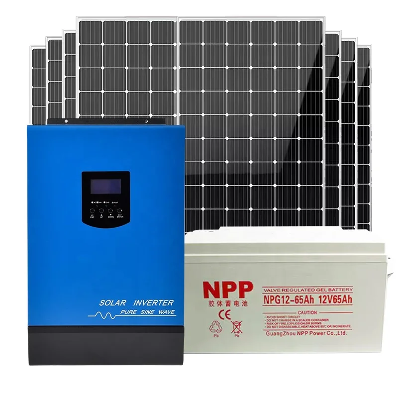 Complete Set 3Kw Solar Panels Solar Energy Generator 5Kw off Grid 15Kw Home Solar Energy System