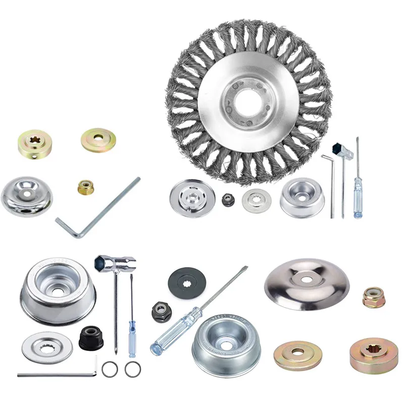 Same as Amazon trimmer head wire disc mower head, rust removal and weeding multi-function trimmer head, 6 8 inch
