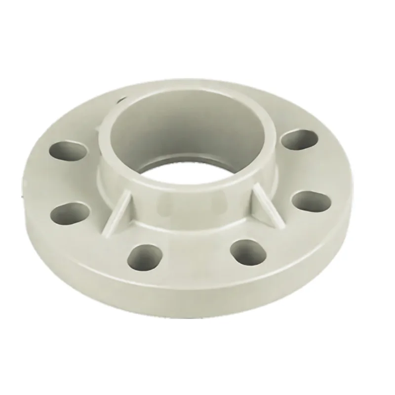 Competitive Price PPH Pipe Fitting One Piece Flange For Chemical industry DIN PN16