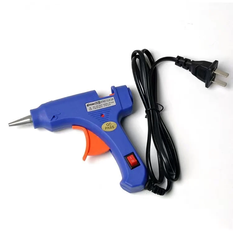 Hot Glue Gun, Upgraded Version Mini Hot Melt Glue Gun with Removable Anti-hot Cover