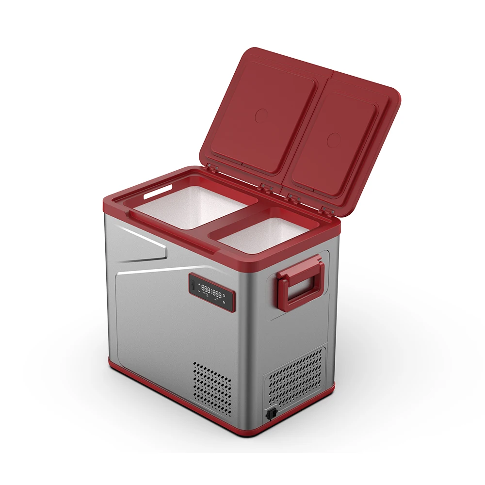 HS49 ALPICOOL DC compressor car refrigerator Portable freezer Electric Cooler Fishing Camping car Fridge for Outdoor Cottage RV