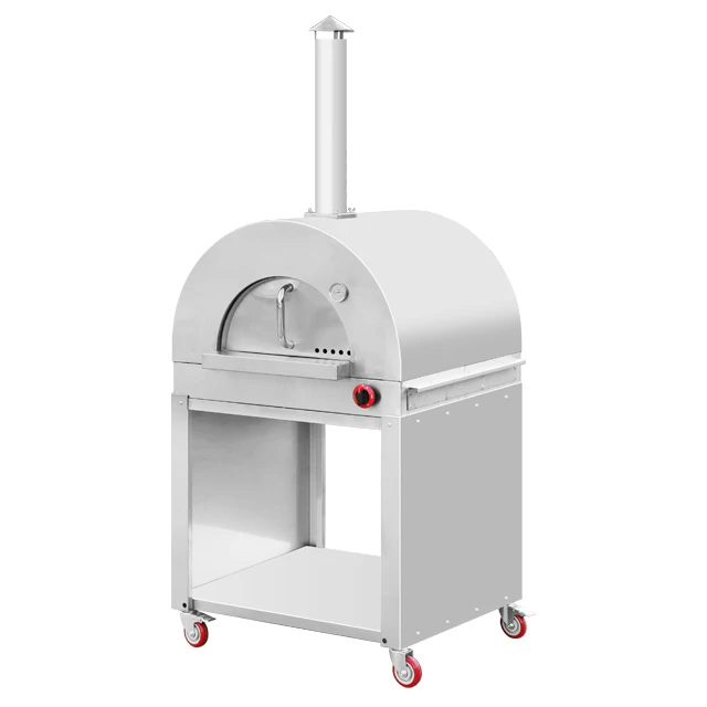 Professional Freestanding Wood Fire Propane Pizza Ovens Stainless Steel Gas NG Pizza Oven Outdoor For Garden