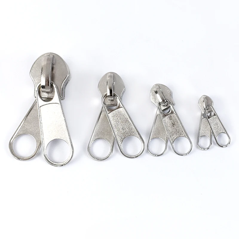 Meetee ZT147 3 #/5 #/8 # аксессуары для одежды двойные боковые застежки-молнии, однотонные нейлоновые ползунки на молнии с четырьмя когтями