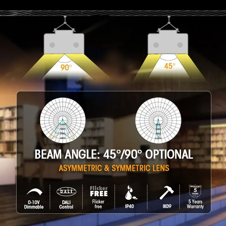 Continuous connected industrial LED linear trunking system & batten light from SHINELONG