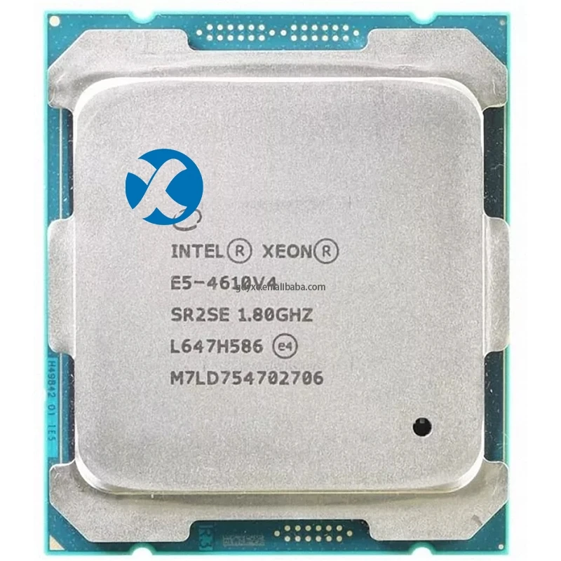 Лучшая цена SR2SE Intel Xeon процессор для сервера с 10 ядрами 20 потоков 25 м кэш 1 80 ГГц FC-LGA14A лоток E5-4610 v4 CPU