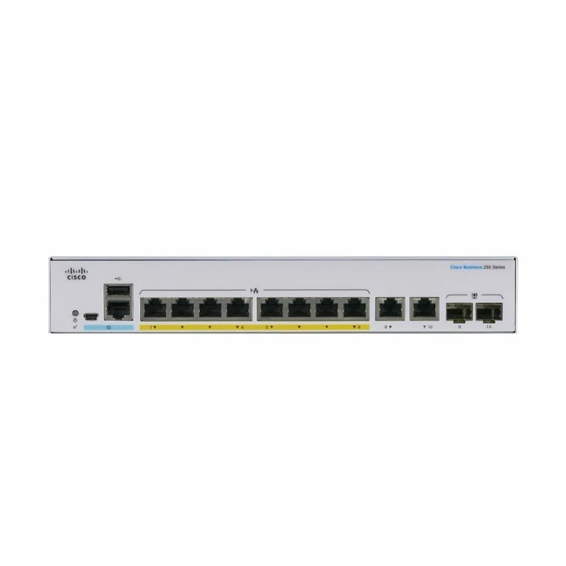 C1000-8FP-2G-L managed-L2-Gigabit Ethernet (10/100/1000) переключатель