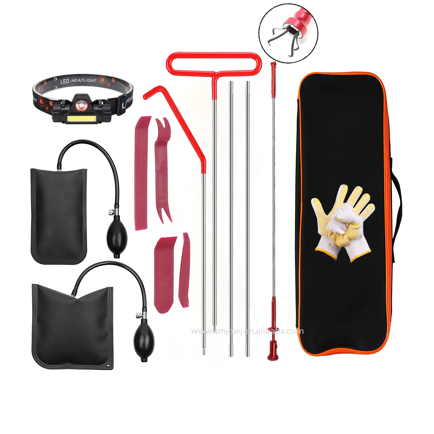 locksmith professional lockout car tool kit car door key lock out  tools  kit